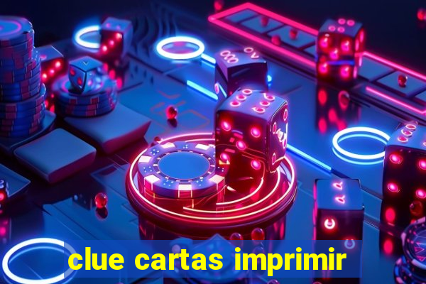 clue cartas imprimir